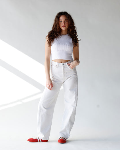 white sleeveless sweater with open back and polka dot tie tie back sleeveless white sweater