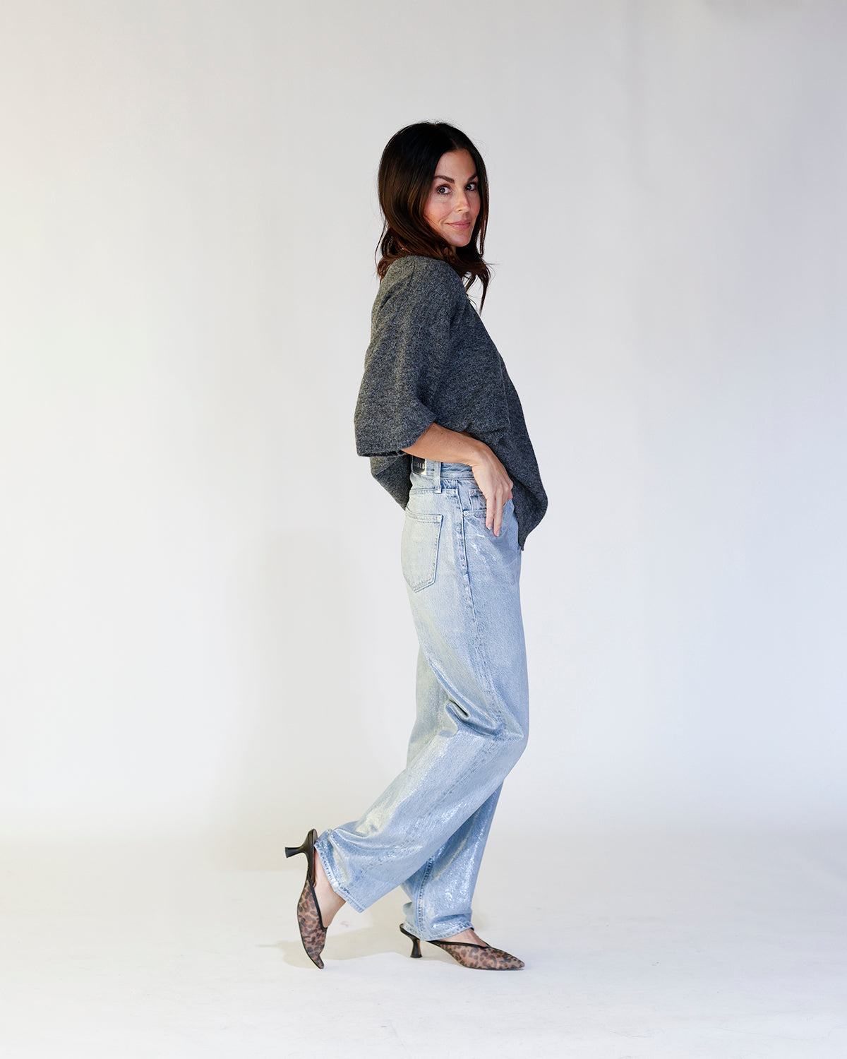 PISTOLA WES HIGH RISE BARREL JEAN X SPELLBOUND