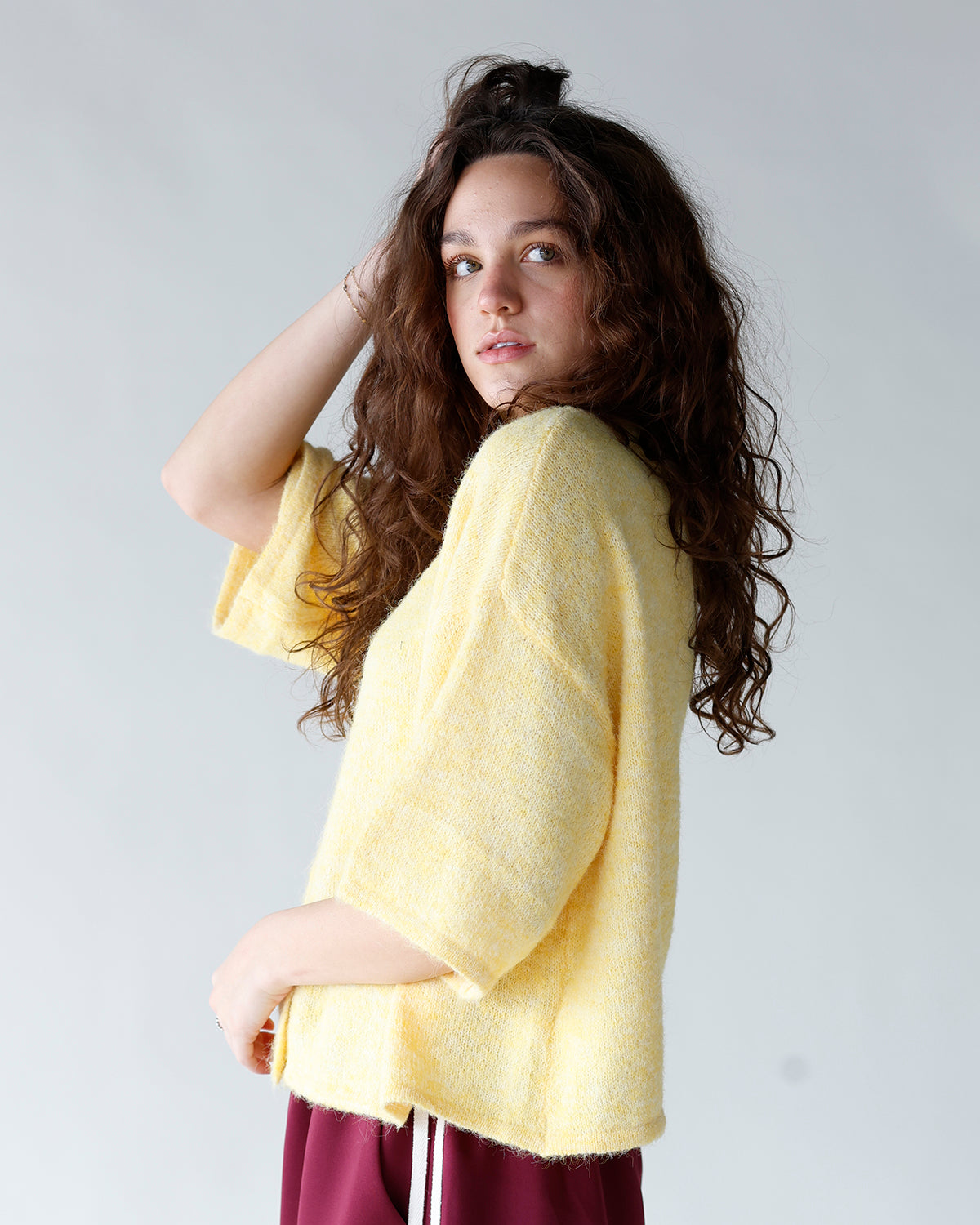 DAYDREAMIN' CARDI X YELLOW