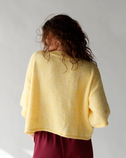 DAYDREAMIN' CARDI X YELLOW