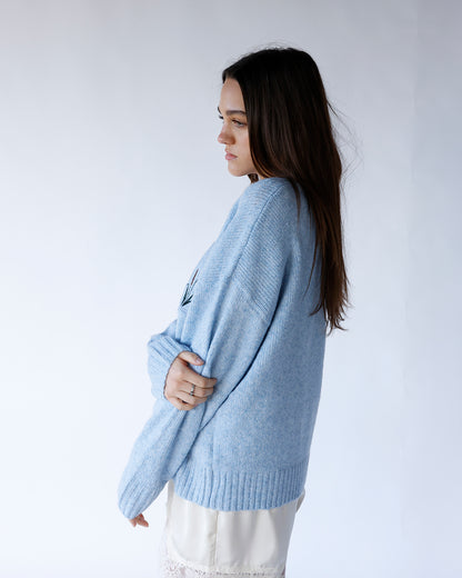BLUE SKIES DUCK SWEATER