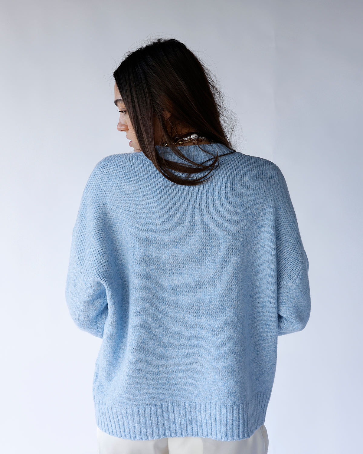 BLUE SKIES DUCK SWEATER
