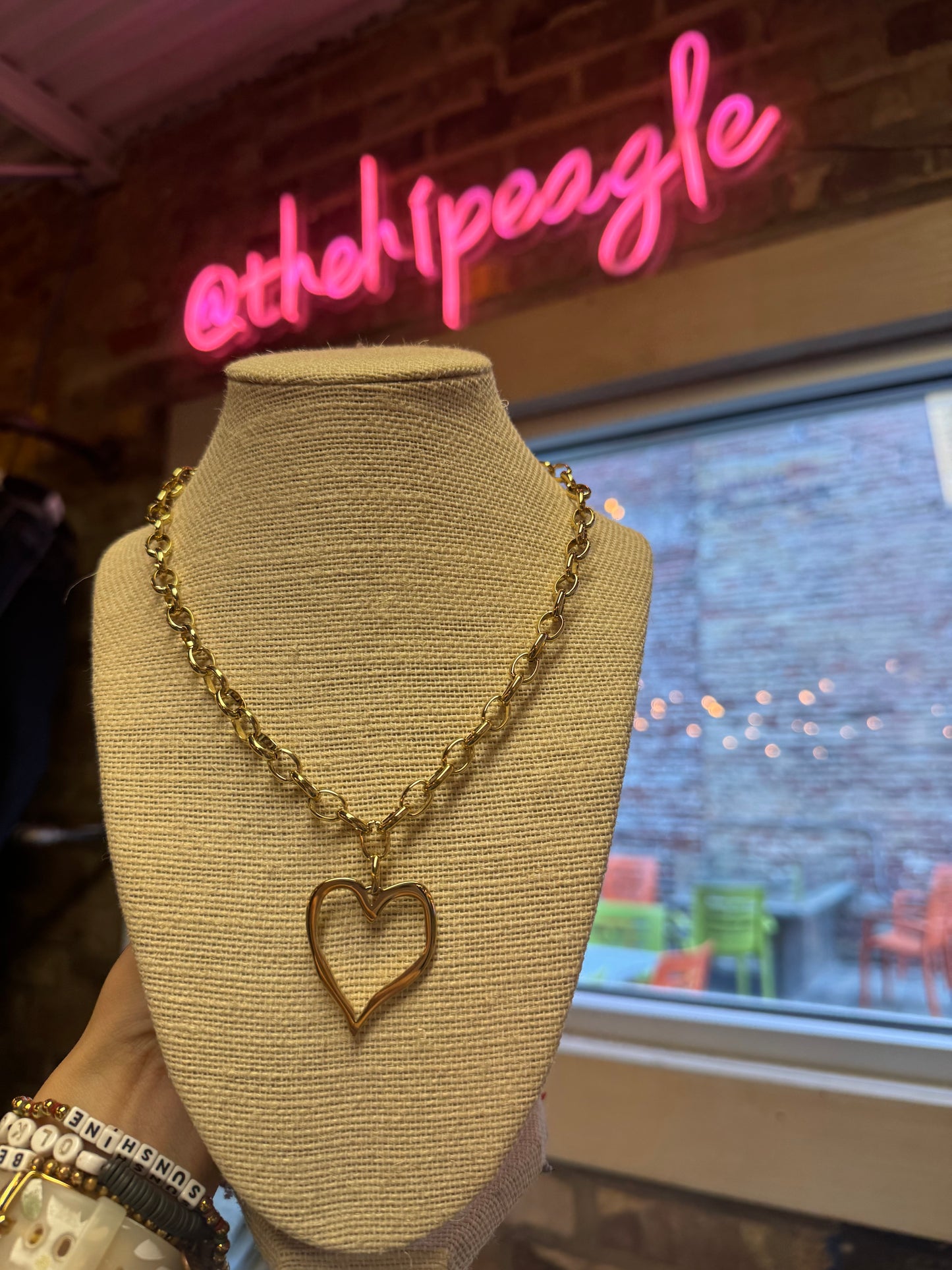 FOREVER YOURS NECKLACE X GOLD