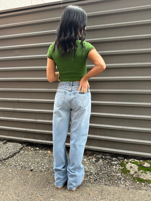 ROLLA'S  KATE BAGGY 90S JEANS IN VINTAGE BLUE