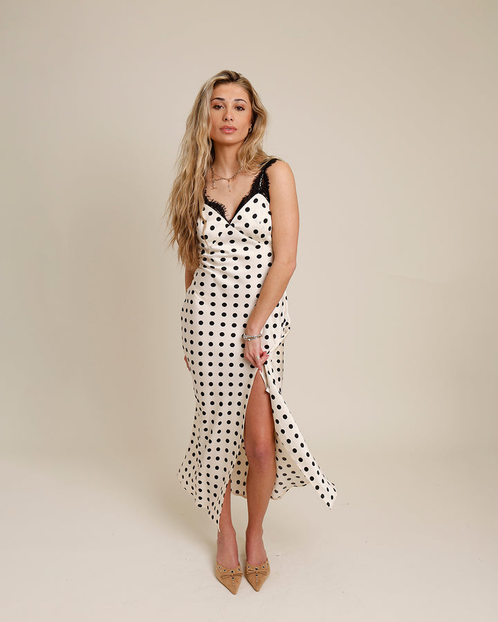 ASTR THE LABEL EIRENE MIDI DRESS