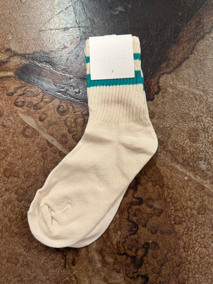 STRIPED CREW SOCKS