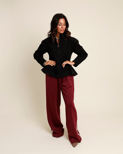 LINE & DOT ETON PEPLUM JACKET