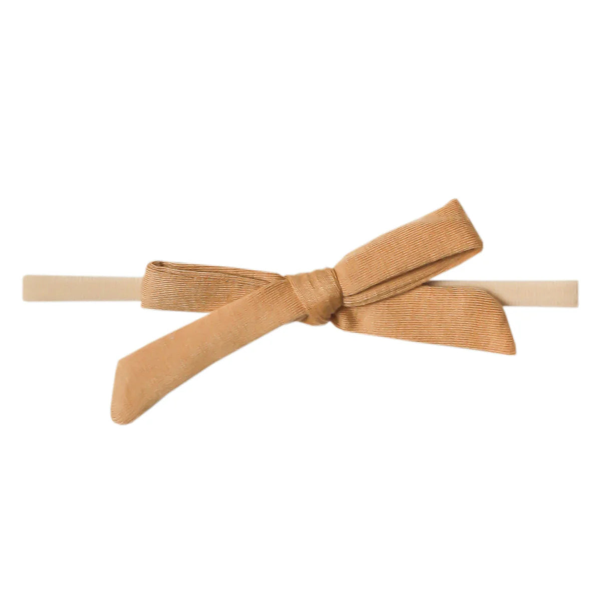 COPPER PEARL RIBBON NYLON BOW