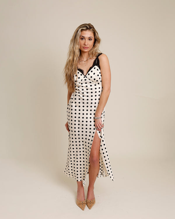 ASTR THE LABEL EIRENE MIDI DRESS