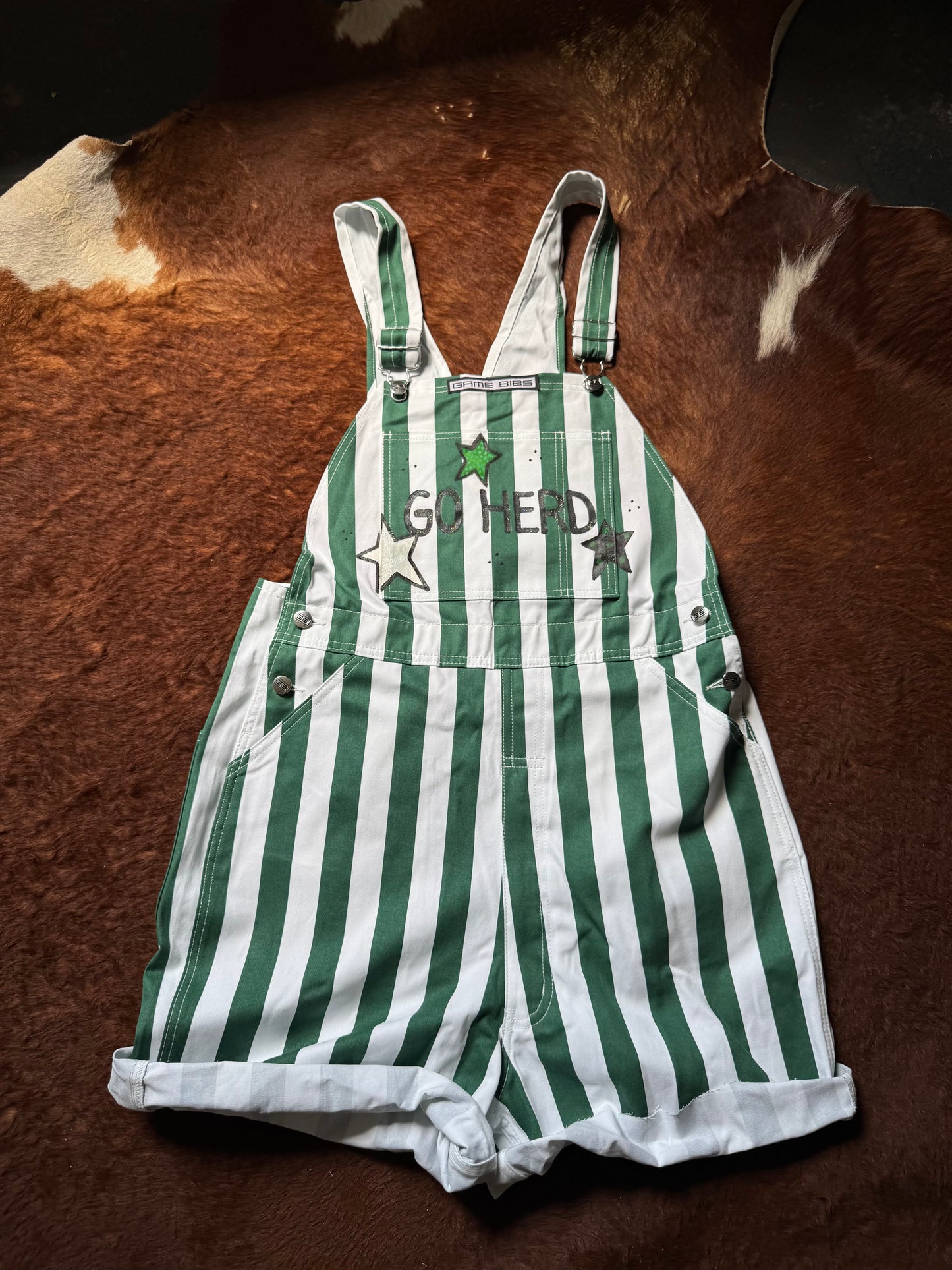 TOO CUTE TO TACKLE HERD SHORTALLS