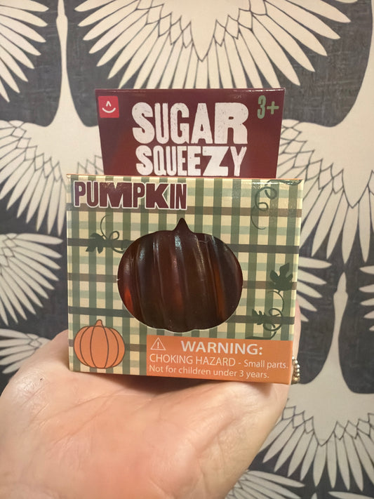 SUGAR SQUEEZY PUMPKIN TOY