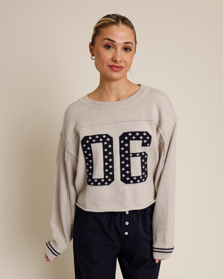 06 ATHLETICS CROPPED SWEATER