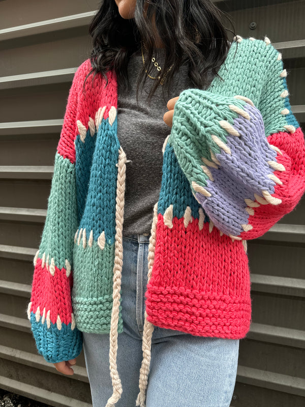 SUNSET CARDI