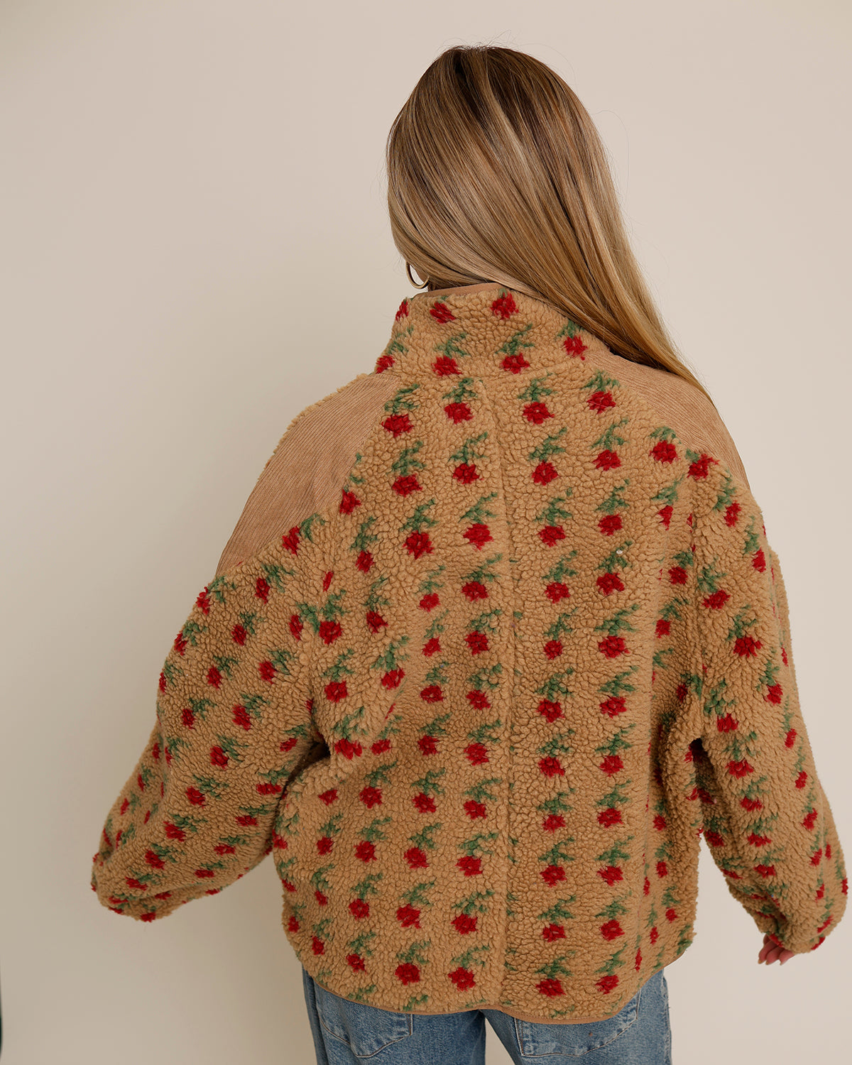 TINY TULIP FLEECE JACKET