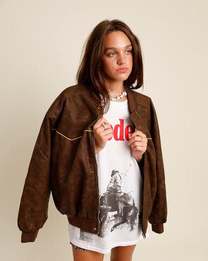 SADDLE UP BOMBER JACKET