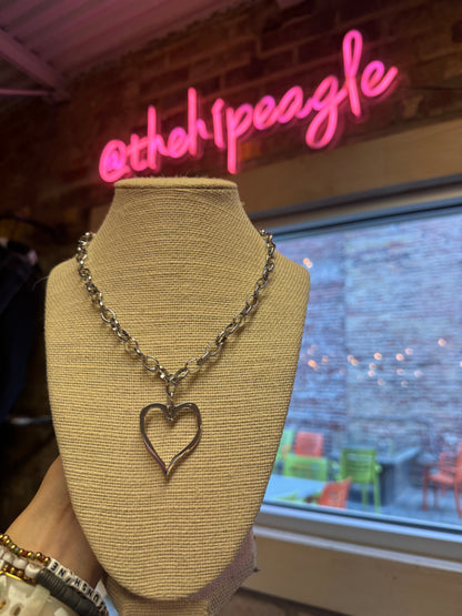 FOREVER YOURS NECKLACE X SILVER