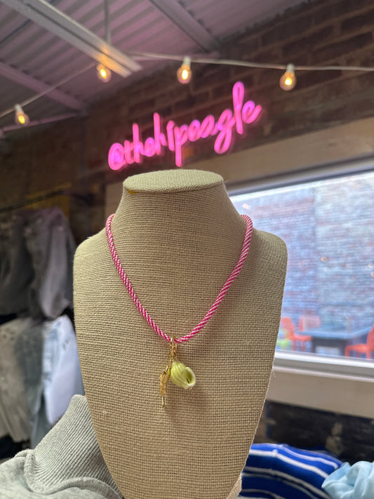 OCEAN BABE CORD NECKLACE