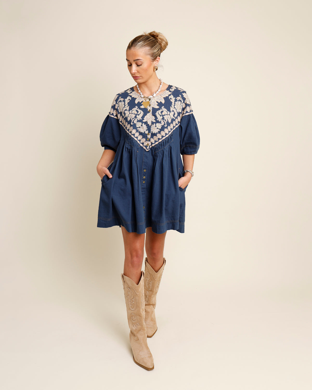 FREE PEOPLE ORSON MINI DRESS