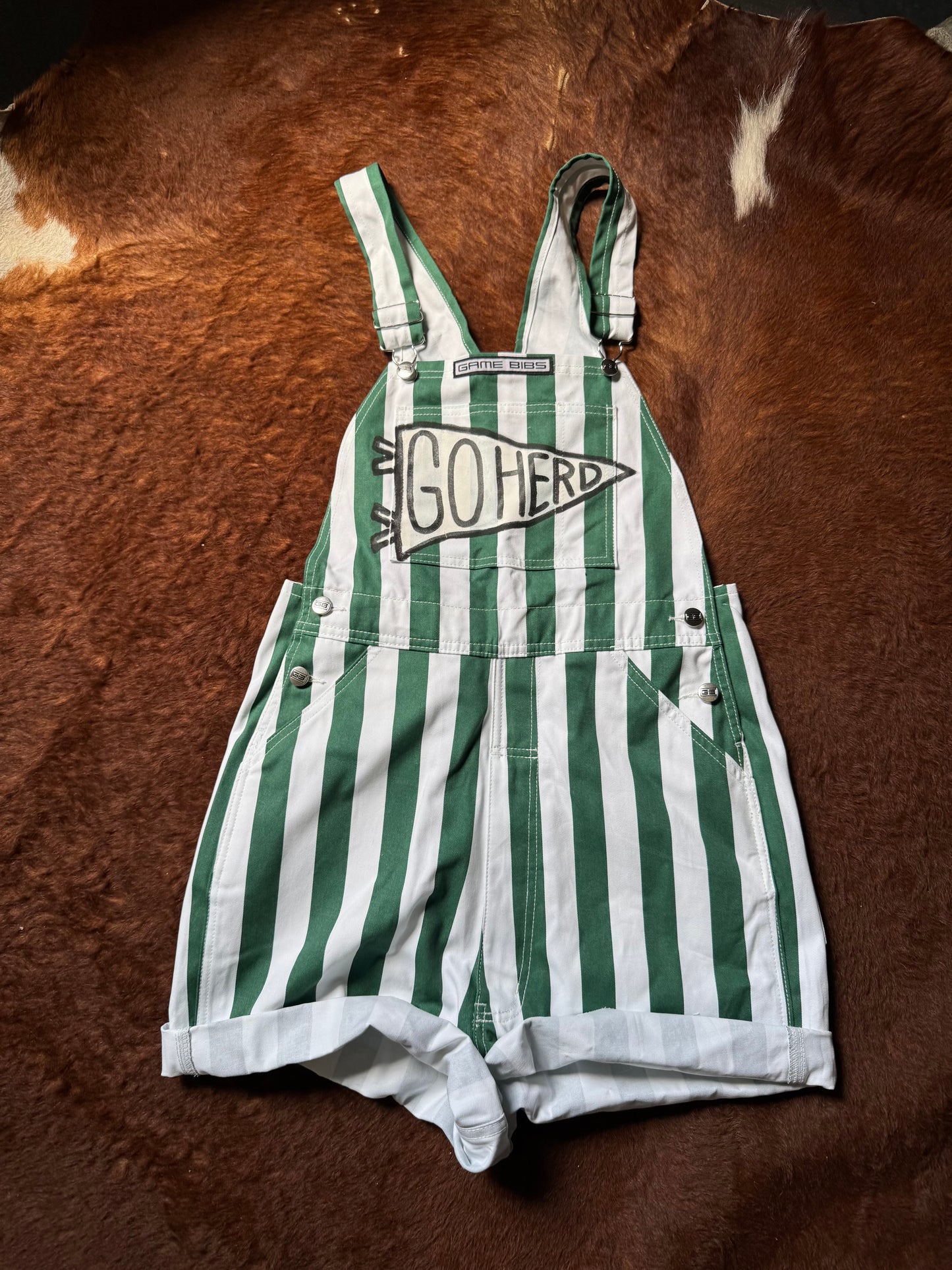 TOO CUTE TO TACKLE HERD SHORTALLS