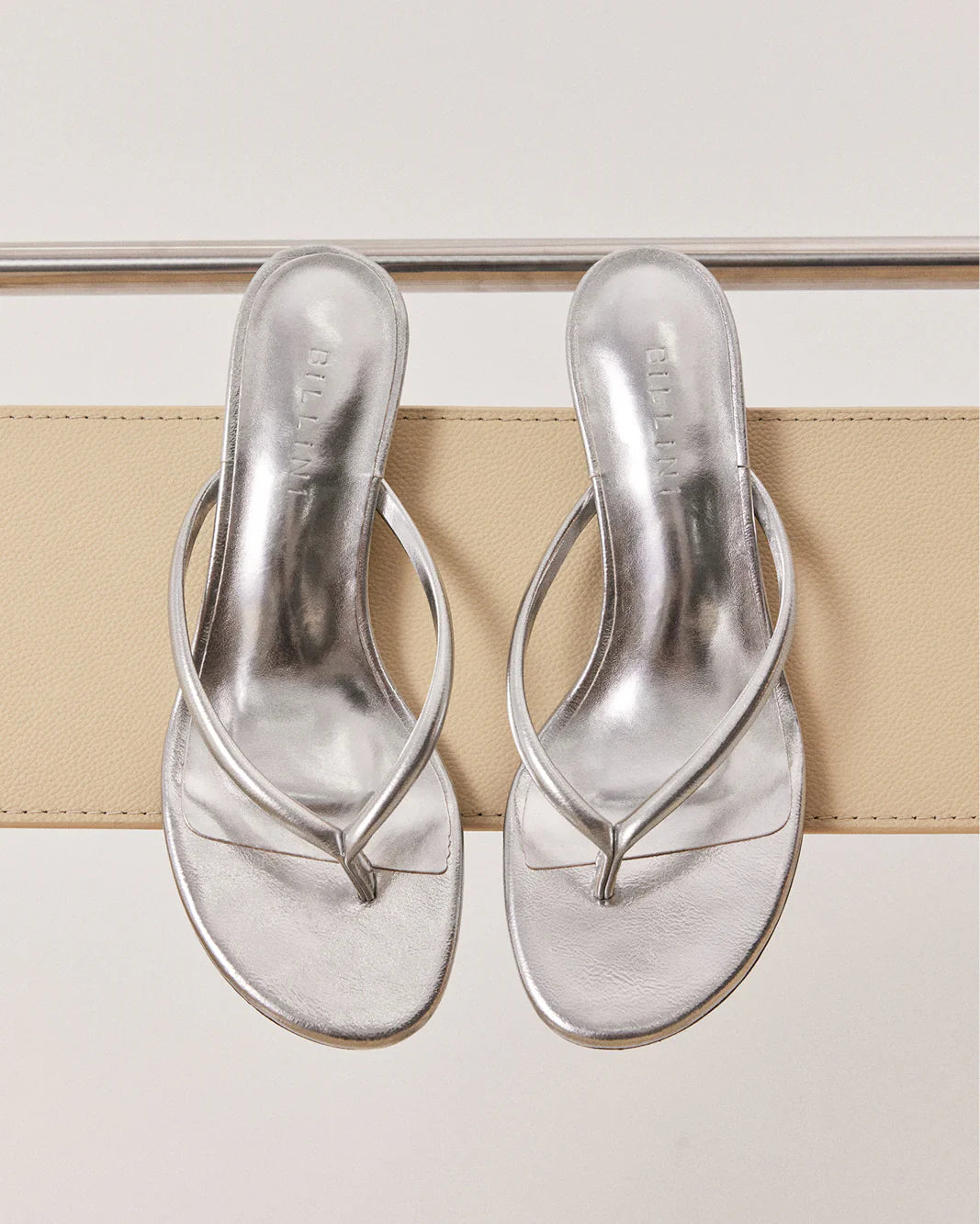BILLINI ESTI HEEL X SILVER METALLIC