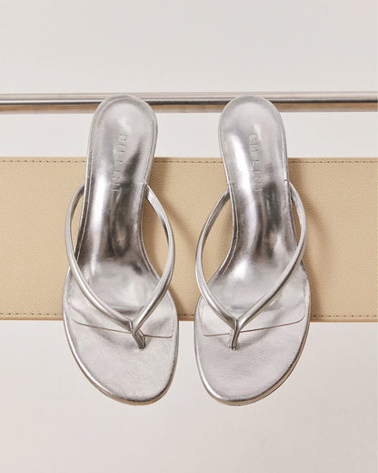 BILLINI ESTI HEEL X SILVER METALLIC