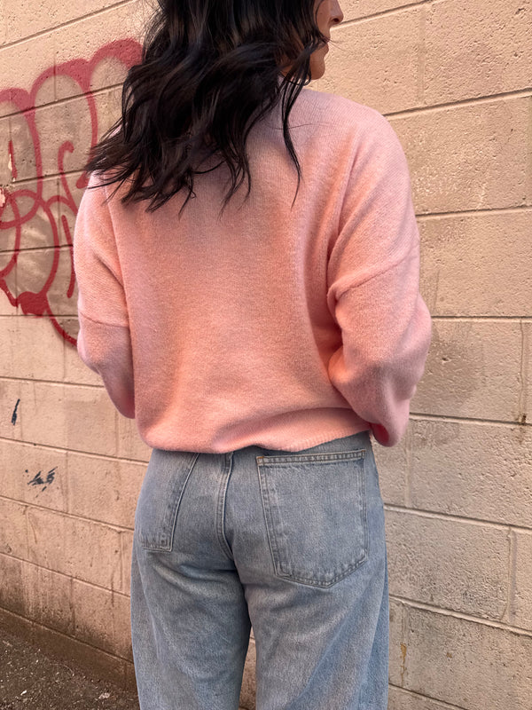 THE CULT CARDI X LIGHT PINK