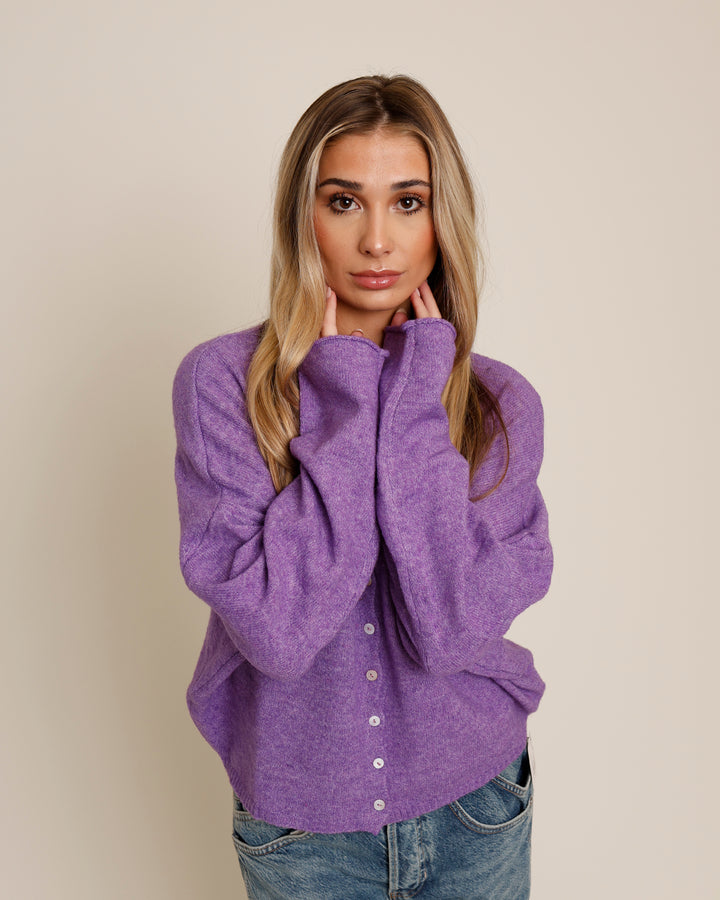 THE CULT CARDI X PURPLE