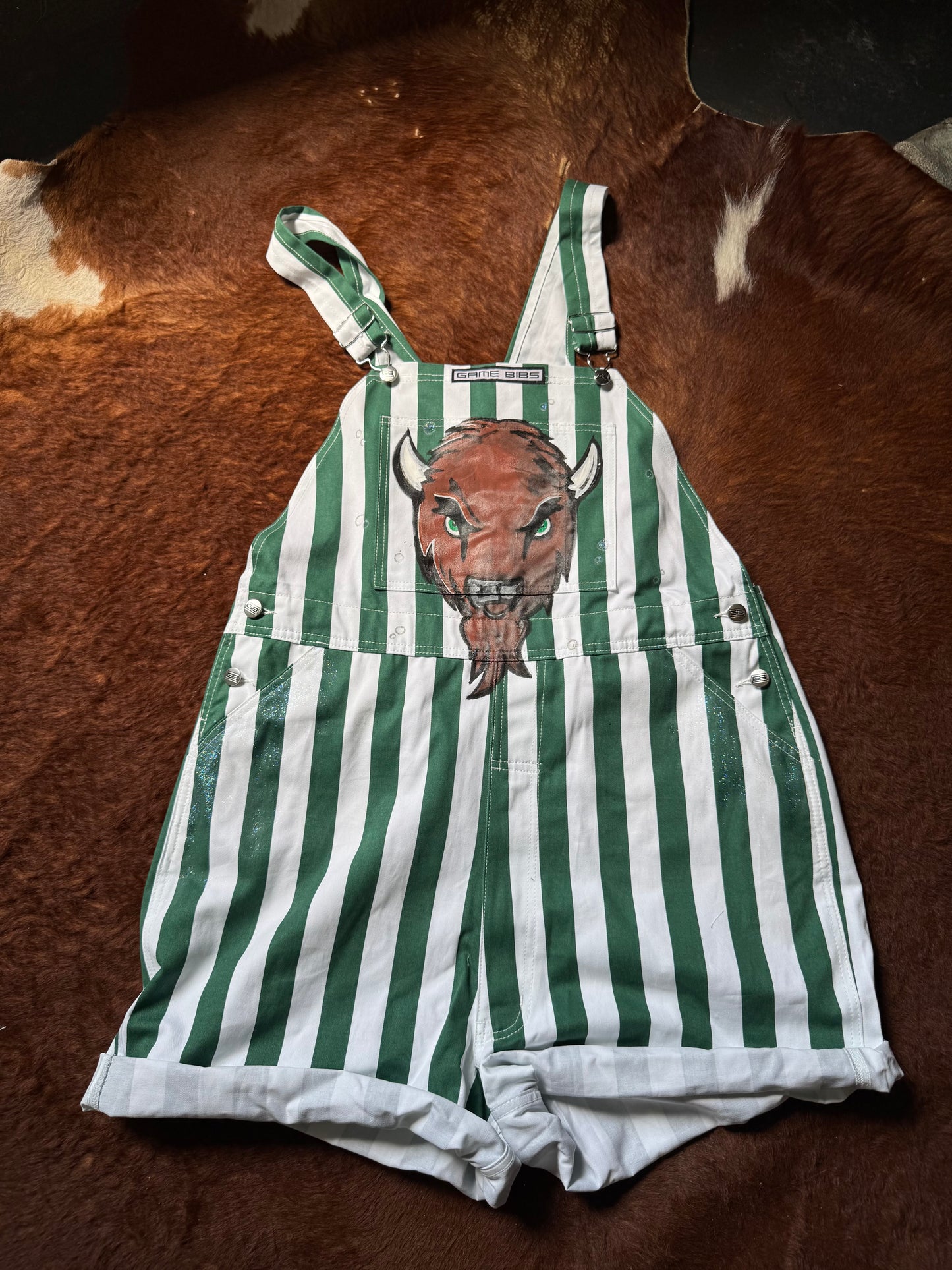 TOO CUTE TO TACKLE HERD SHORTALLS
