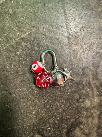 COSMIC CUE BAG CHARM