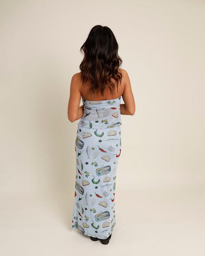 ISLAND HOPPING MIDI SKIRT