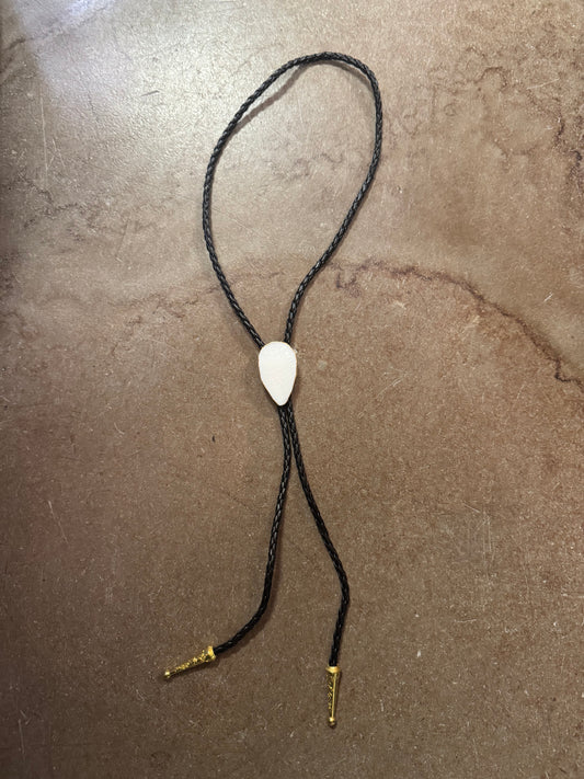HONEYSTONE BOLO TIE X BLACK