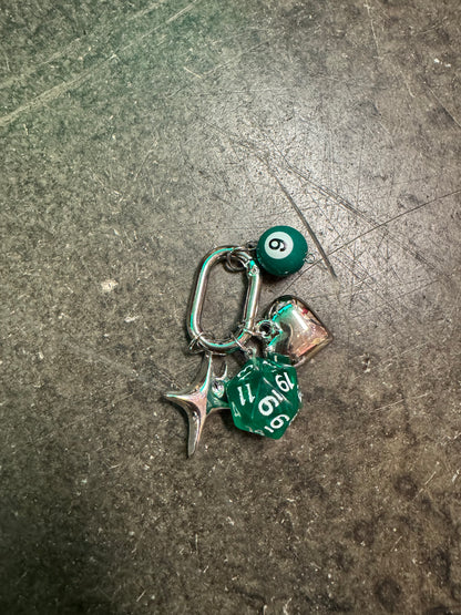 COSMIC CUE BAG CHARM
