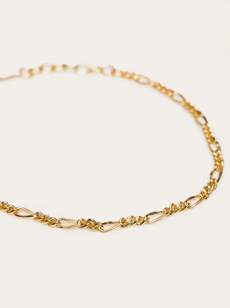 ABLE FIGARO GOLD-FILLED CHAIN BRACELET