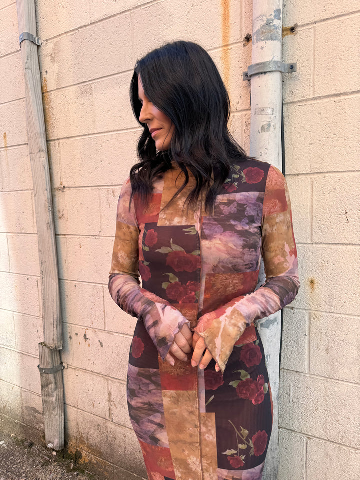 ALANIS LONG SLEEVE DRESS