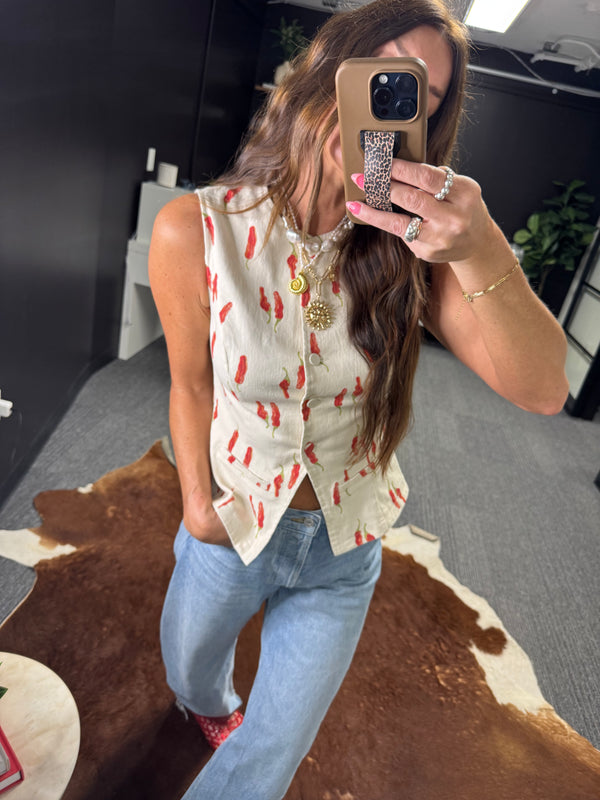 HOT AS A PEPPER LONGLINE VEST