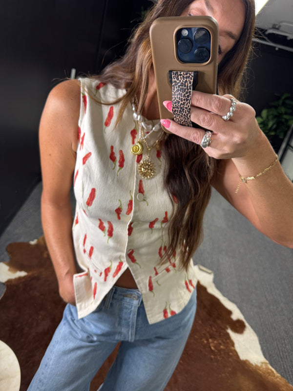 HOT AS A PEPPER LONGLINE VEST
