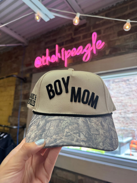 BOY MOM TRUCKER HAT