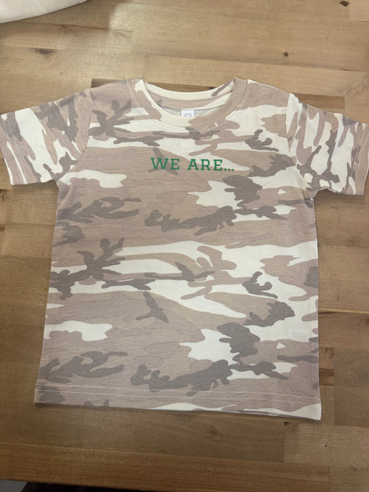WE ARE... TAILGATE TEE X CAMO