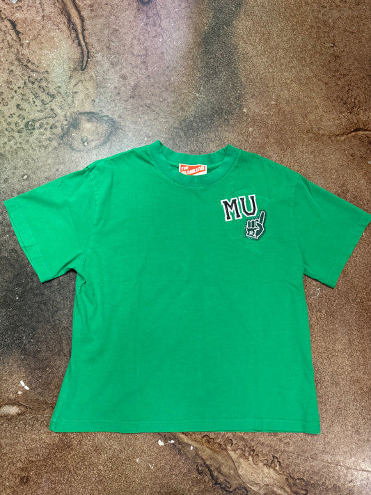BLEACHER BABE X MU #1 FAN TEE