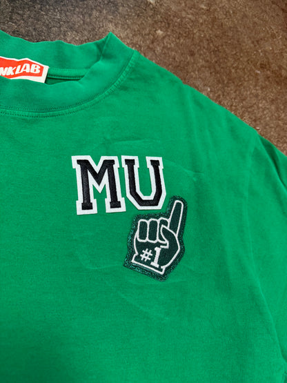 BLEACHER BABE X MU #1 FAN TEE