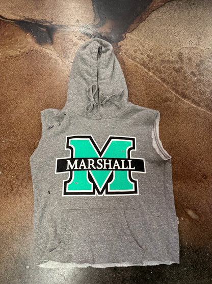 BLEACHER BABE X MU MUSCLE HOODIE TOP