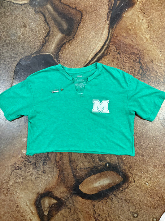 BLEACHER BABE X GREEN OUT TEE