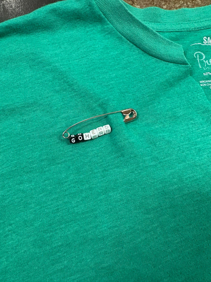 BLEACHER BABE X GREEN OUT TEE