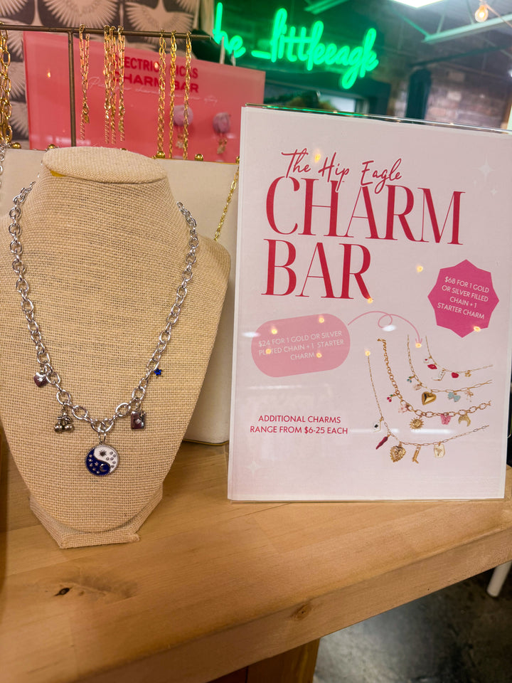 LUNAR ECLIPSE CHARM NECKLACE - THE CHARM BAR