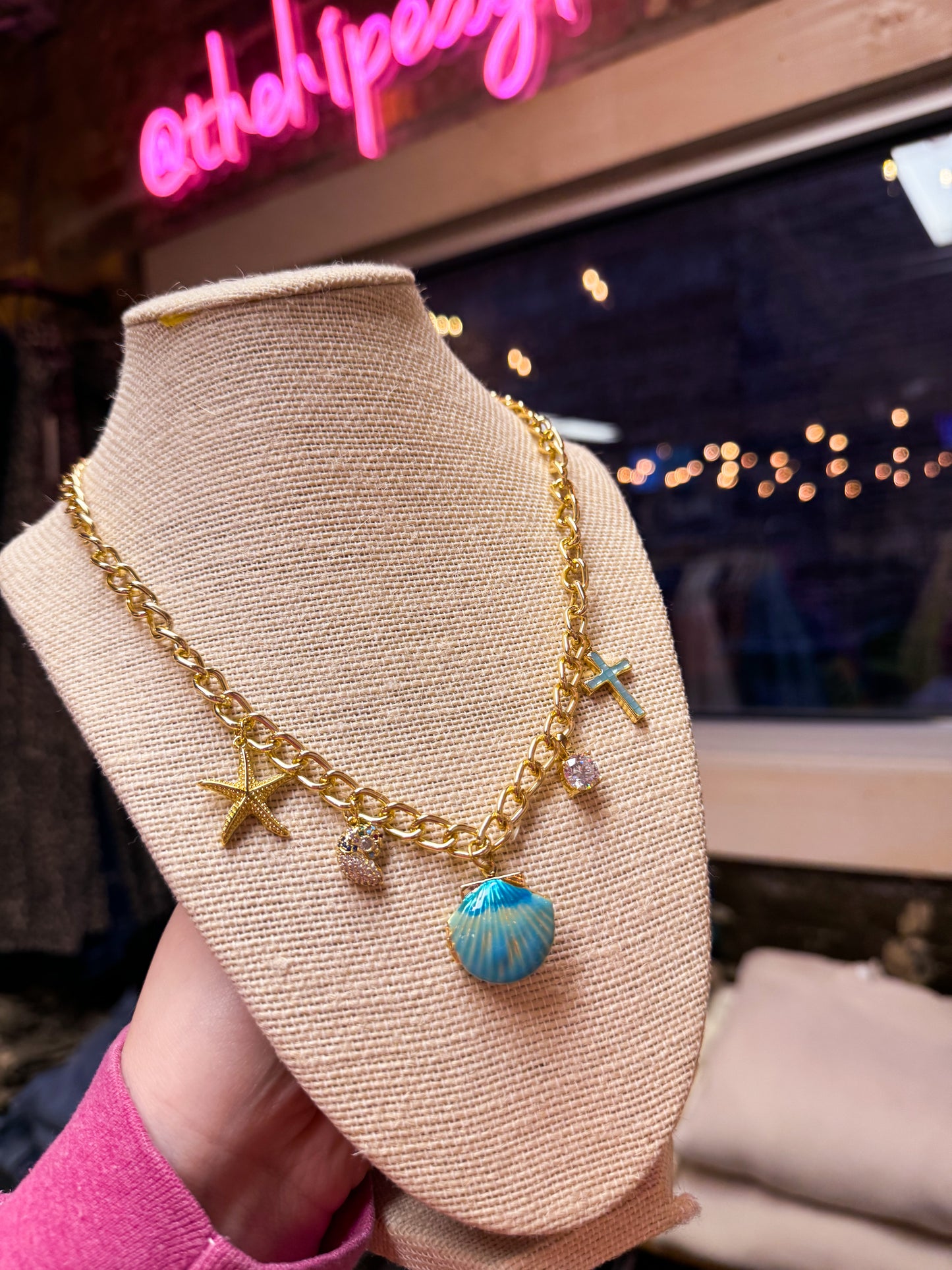 UNDER THE SEA CHARM NECKLACE - THE CHARM BAR