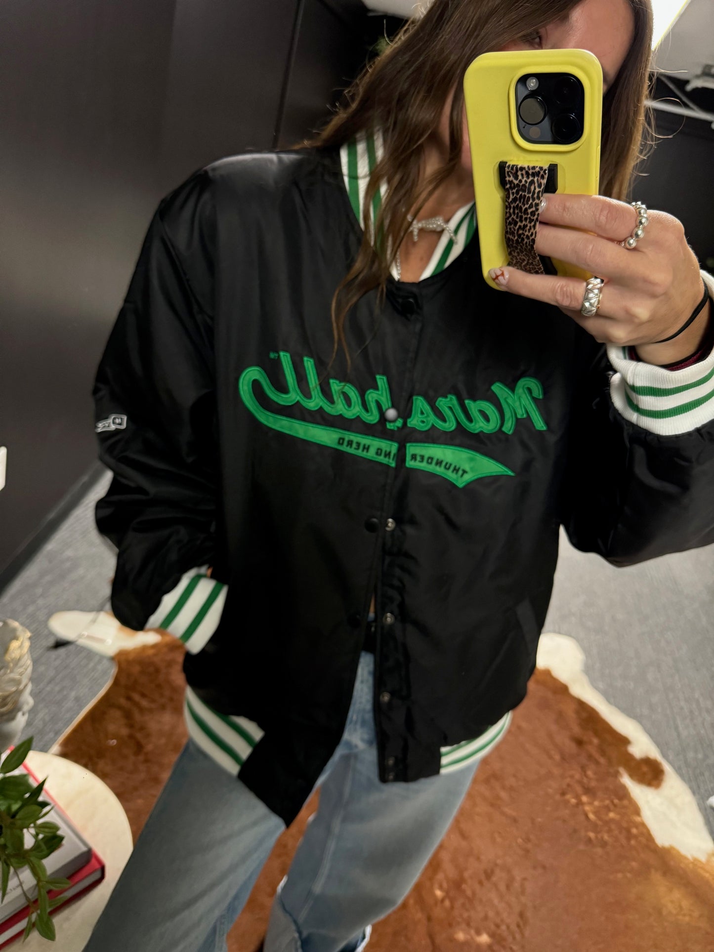 MARSHALL UNIVERSITY A- GAME VARSITY JACKET