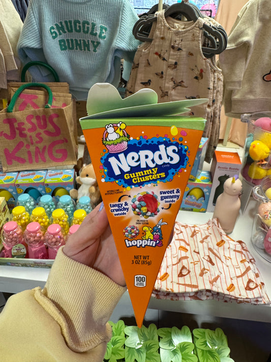 NERD'S EASTER GUMMY CLUSTER CARROT CANDY