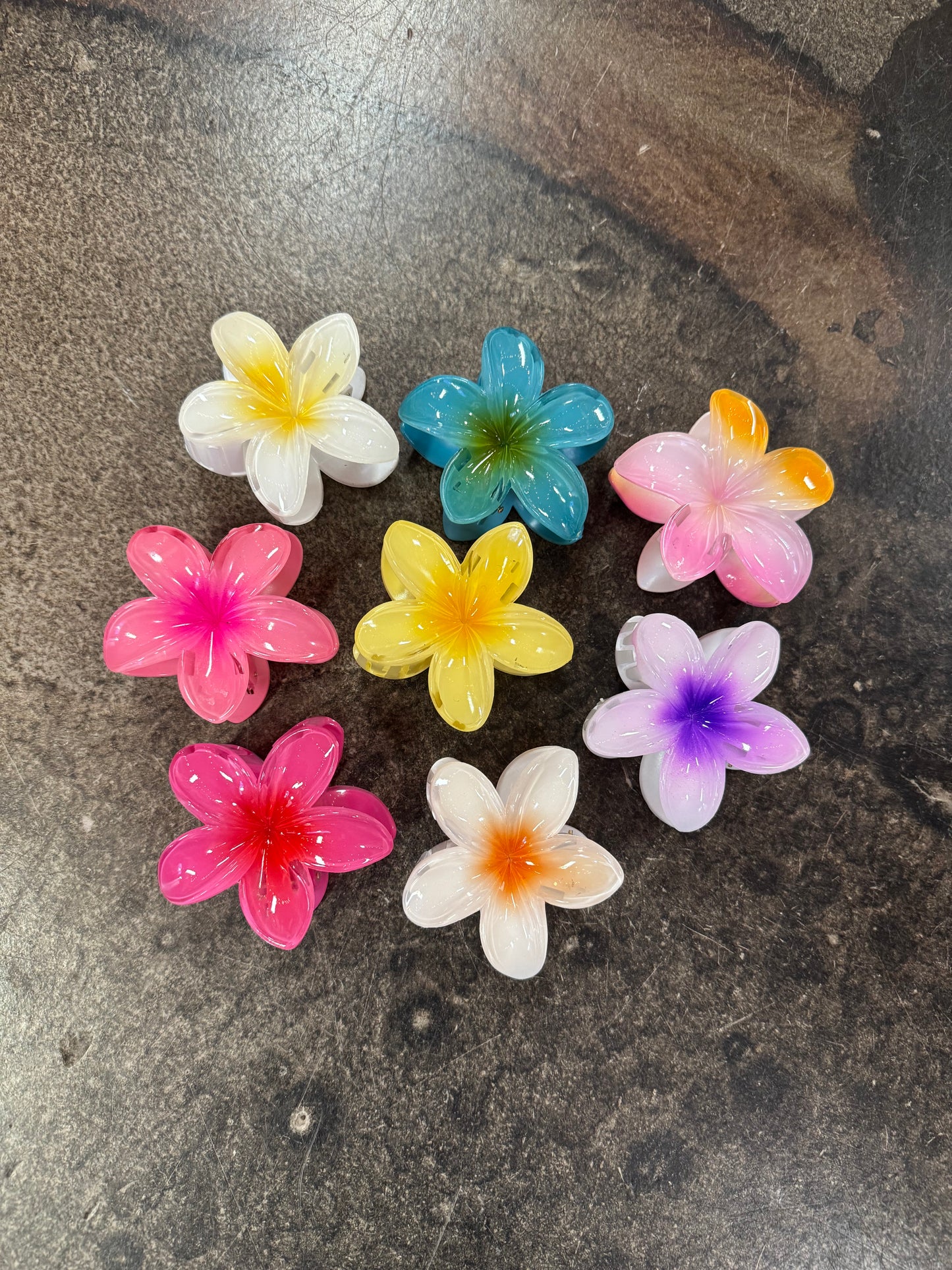 FLOWER CLAW CLIPS