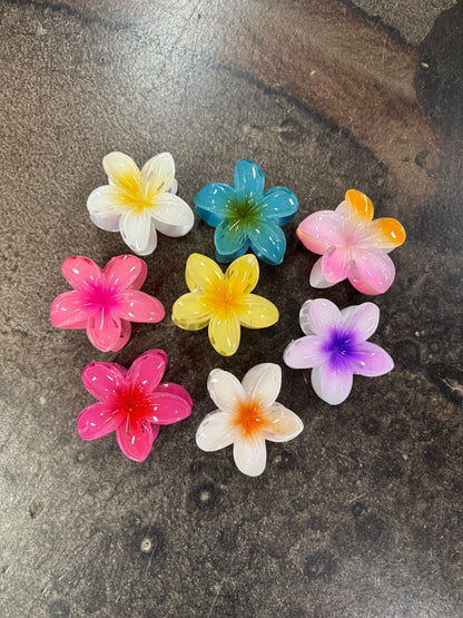 FLOWER CLAW CLIPS