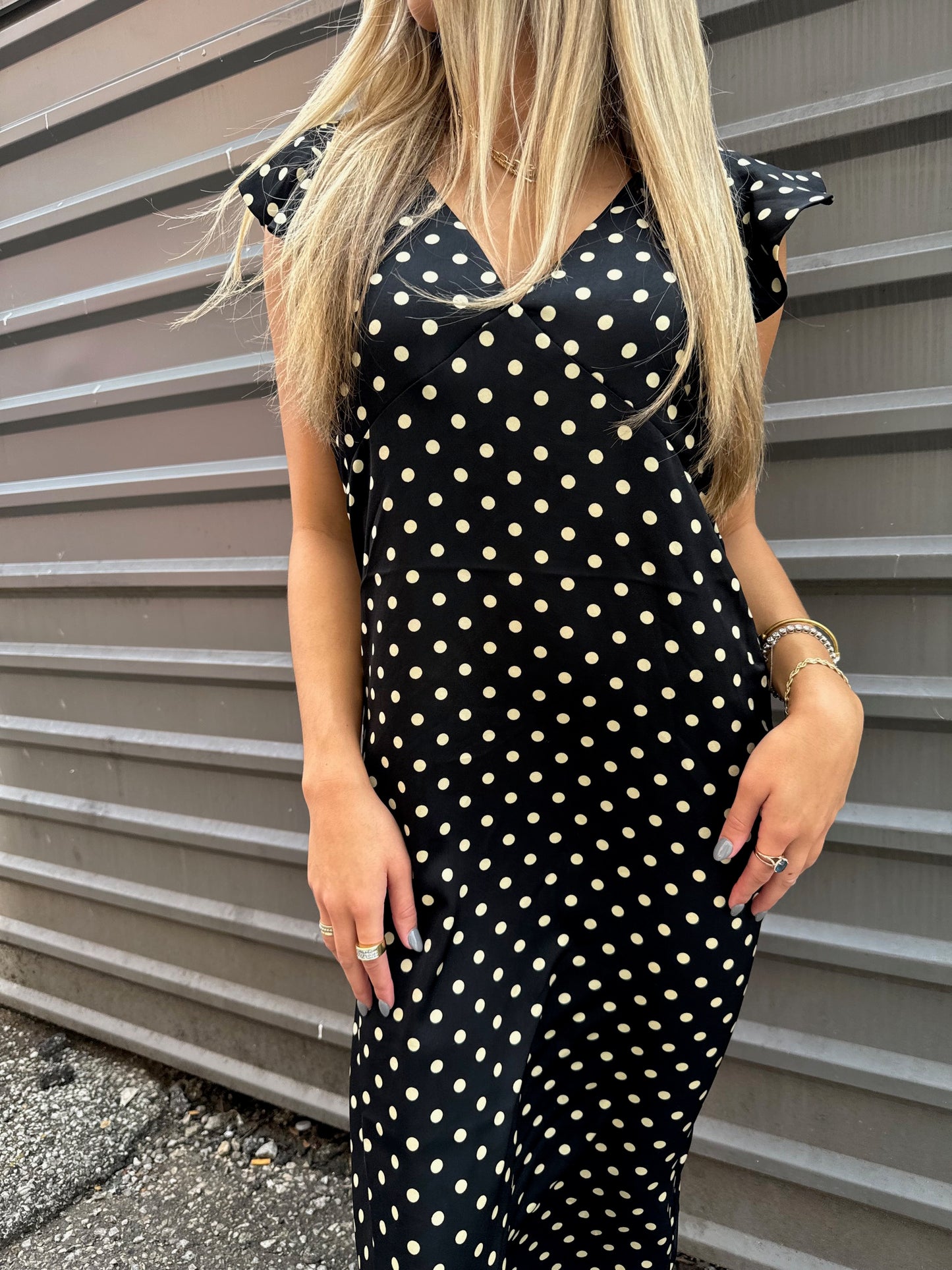 VIVIAN POLKA DOT DRESS